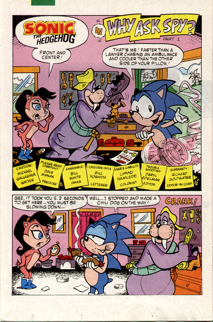 Sonic - Archie Adventure Series May 1993 Page 14
